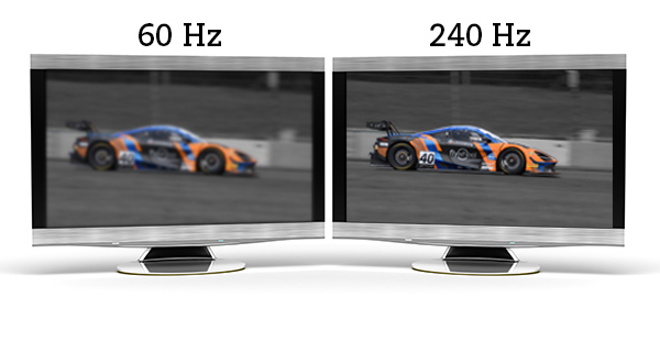 diferencia en monitores frecuencia de refresco